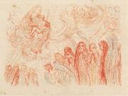 James Ensor The Adoration of the Virgin painting